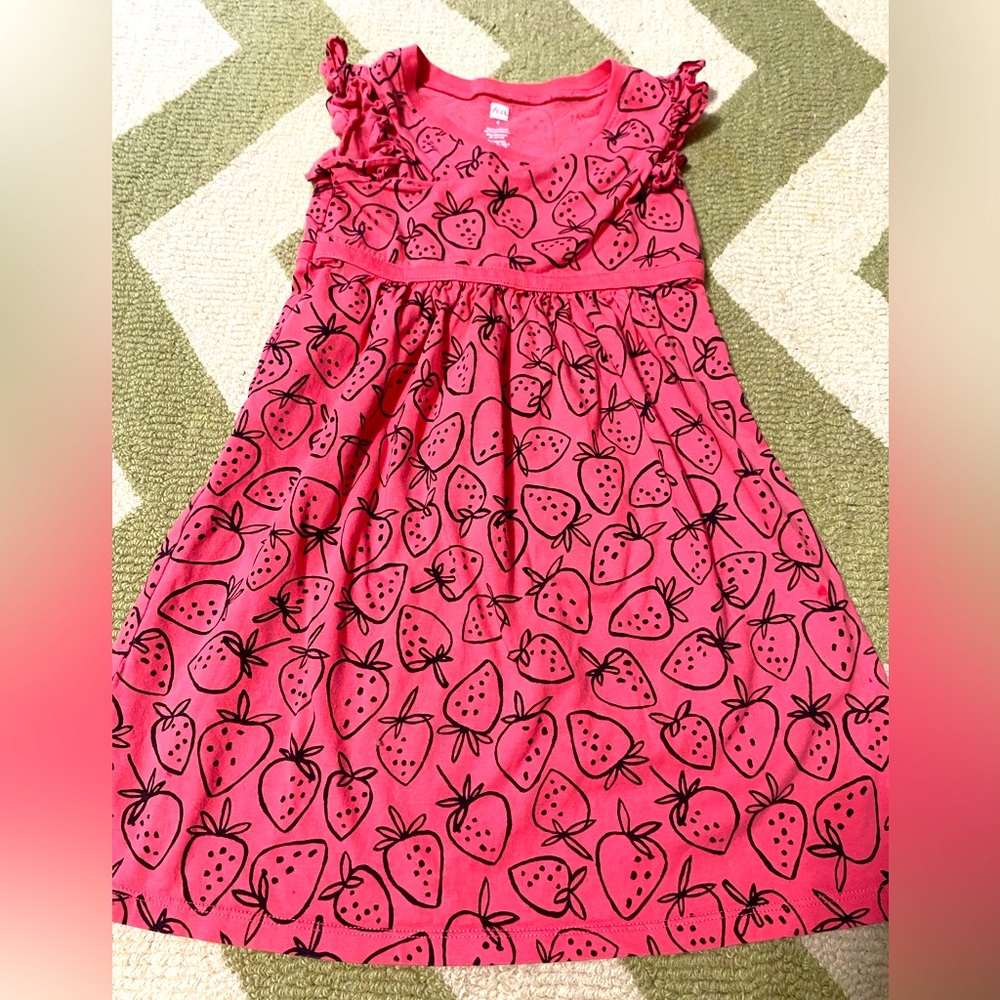 Girls strawberry dress